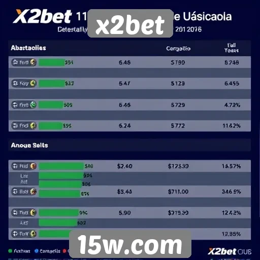 Estatísticas de usuários ativos no site x2bet
